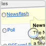 Newsflash :: Display a rolling list of content items from a specific section or category.