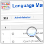 Multi-language support :: 18 different languages available, click to select.